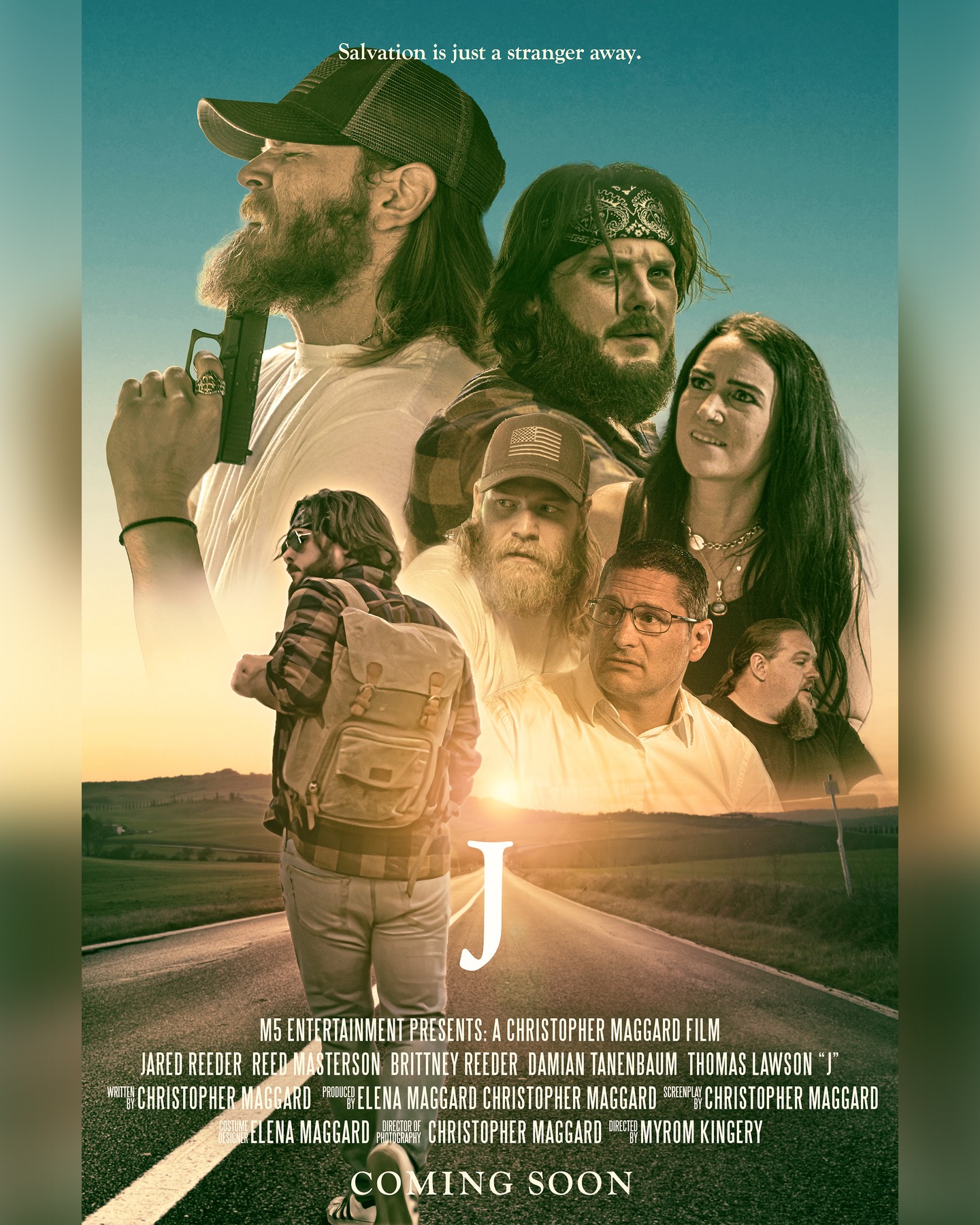 Poster artwork for an independent short film co-starring Reed Masterson